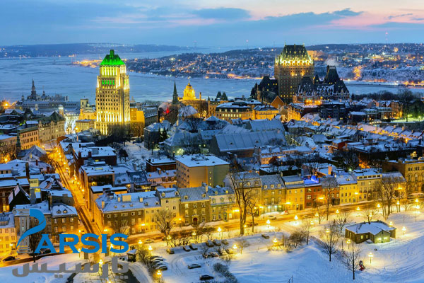 شهر کبک از سردترین شهرهای کانادا
